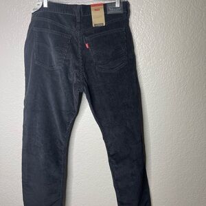 Brand New Black Corduroy Levi Jeans size 32x30
